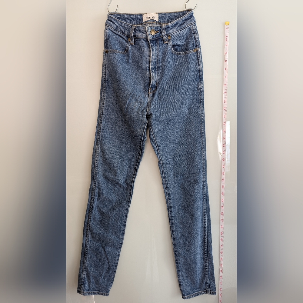 ROLLA'S High Rise Relaxed Blue Jeans